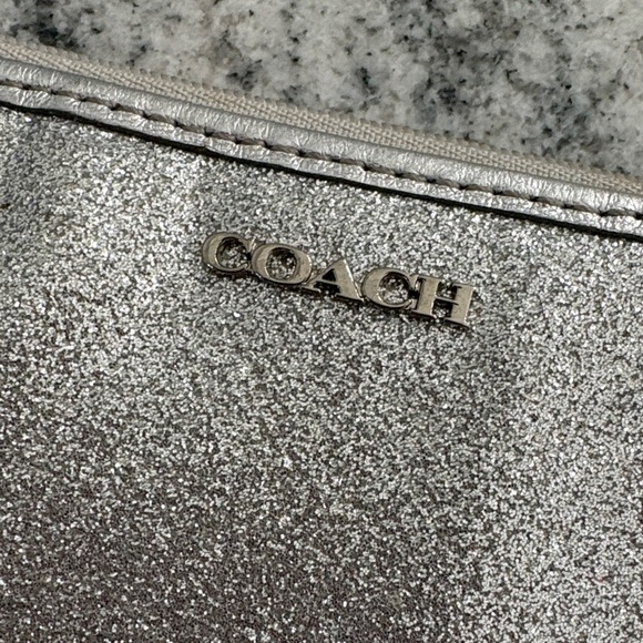 Coach Silver Glitter Tablet Case - Picture 2 of 6